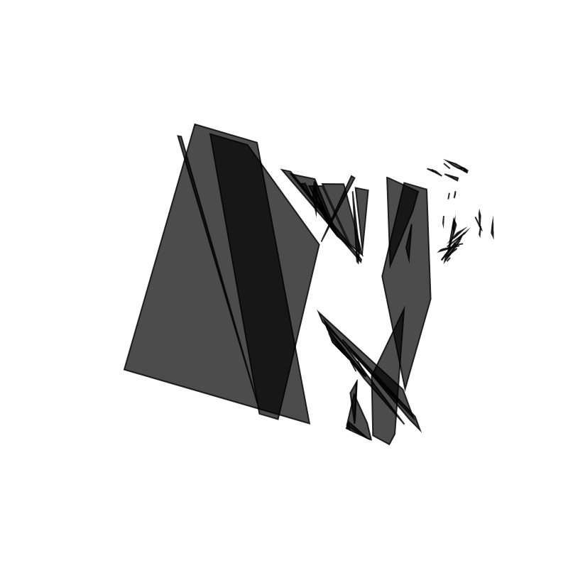 Fracture #152 static NFT preview