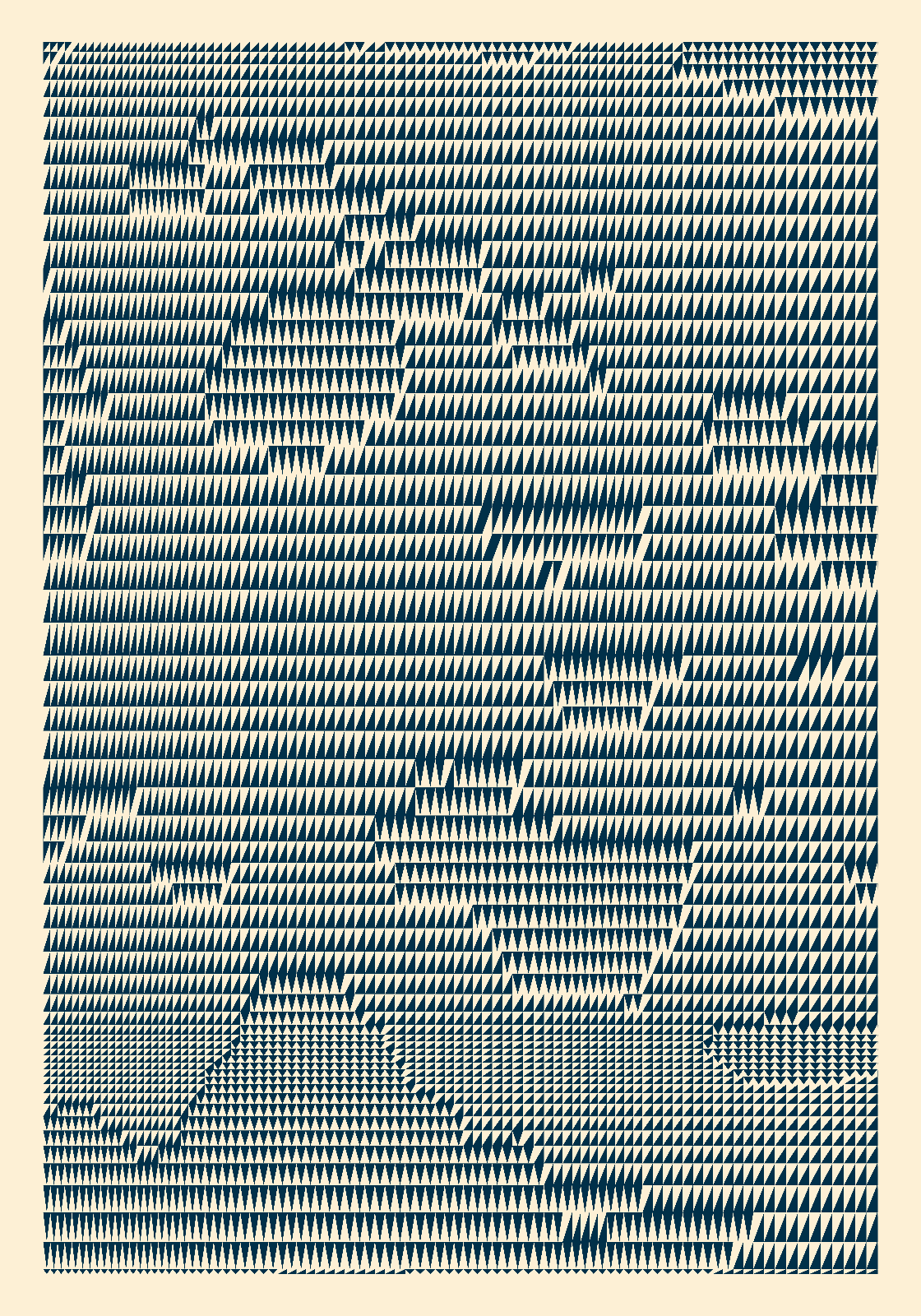 Triangular Harmony #100 static NFT preview