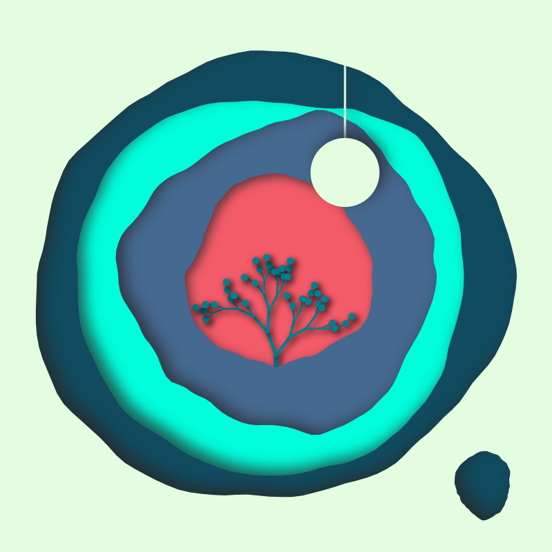 Papercut imitation #46 static NFT preview