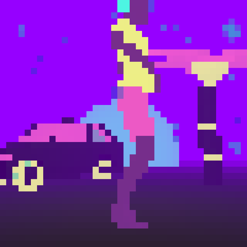 Sunset Dancers #26 static token preview