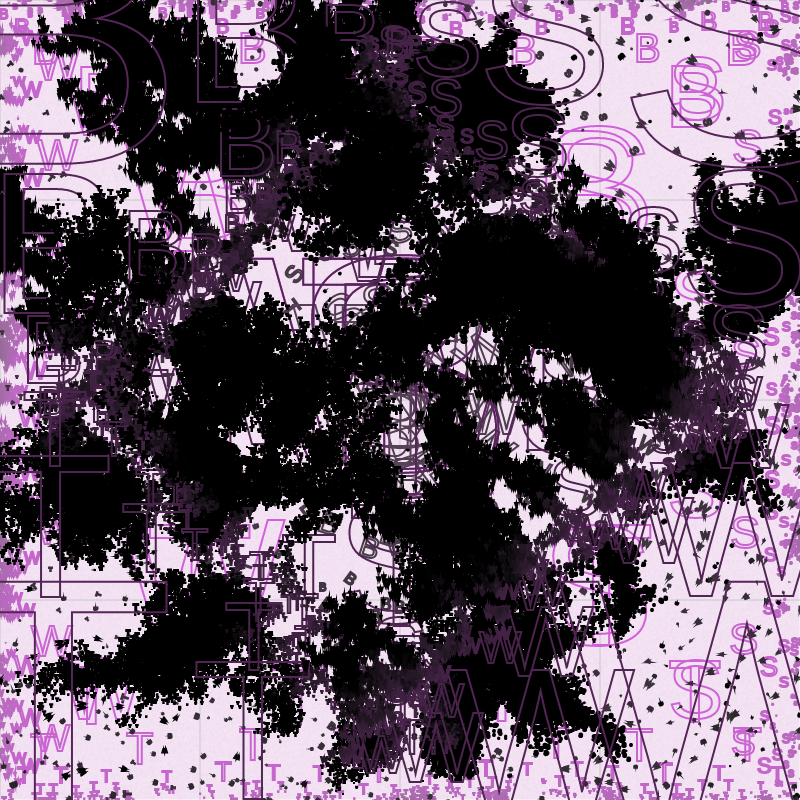 WTBS Logo with Fractals #252 static token preview