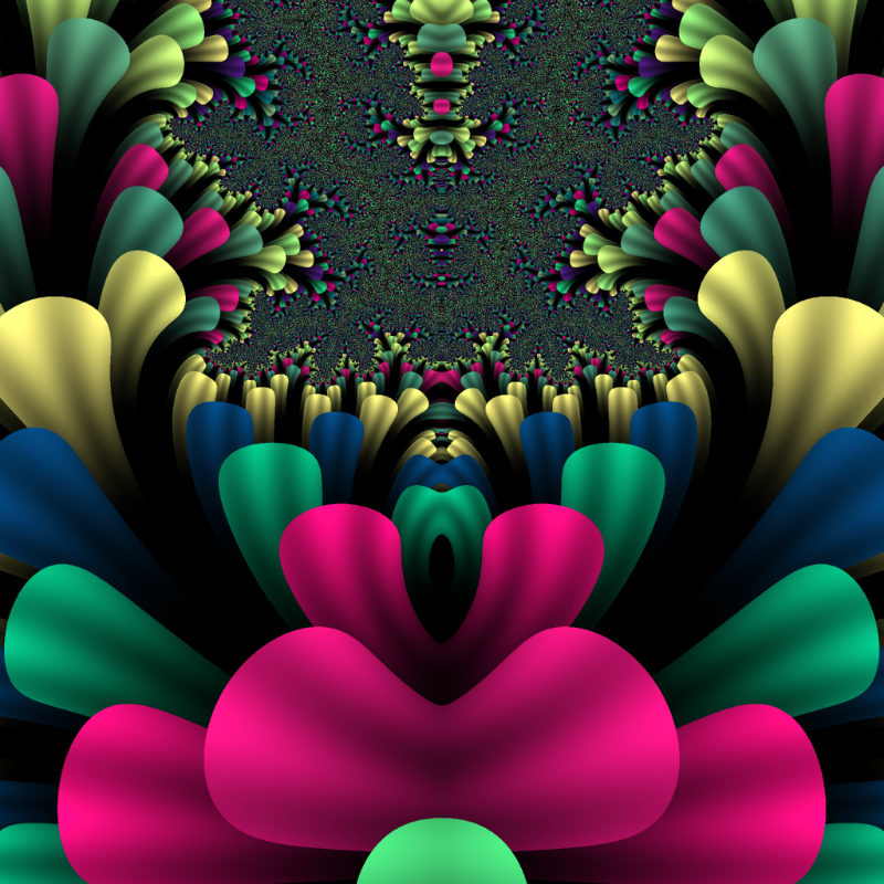 Fractal Flower #253 static token preview