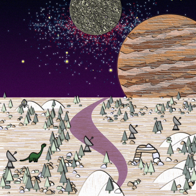 Galactica #56 static token preview