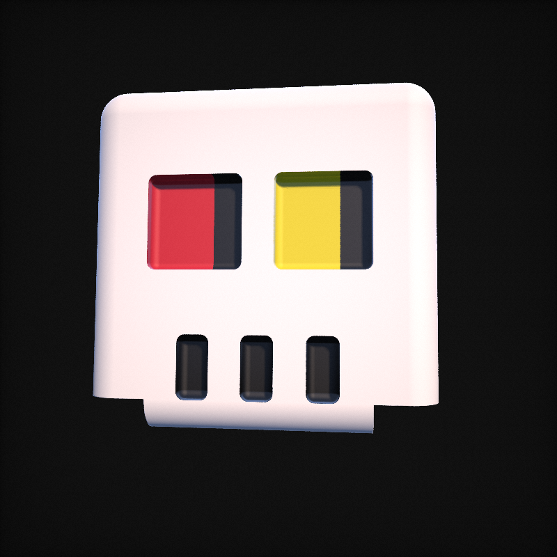 3D-SMOLSKULL #332 static NFT preview