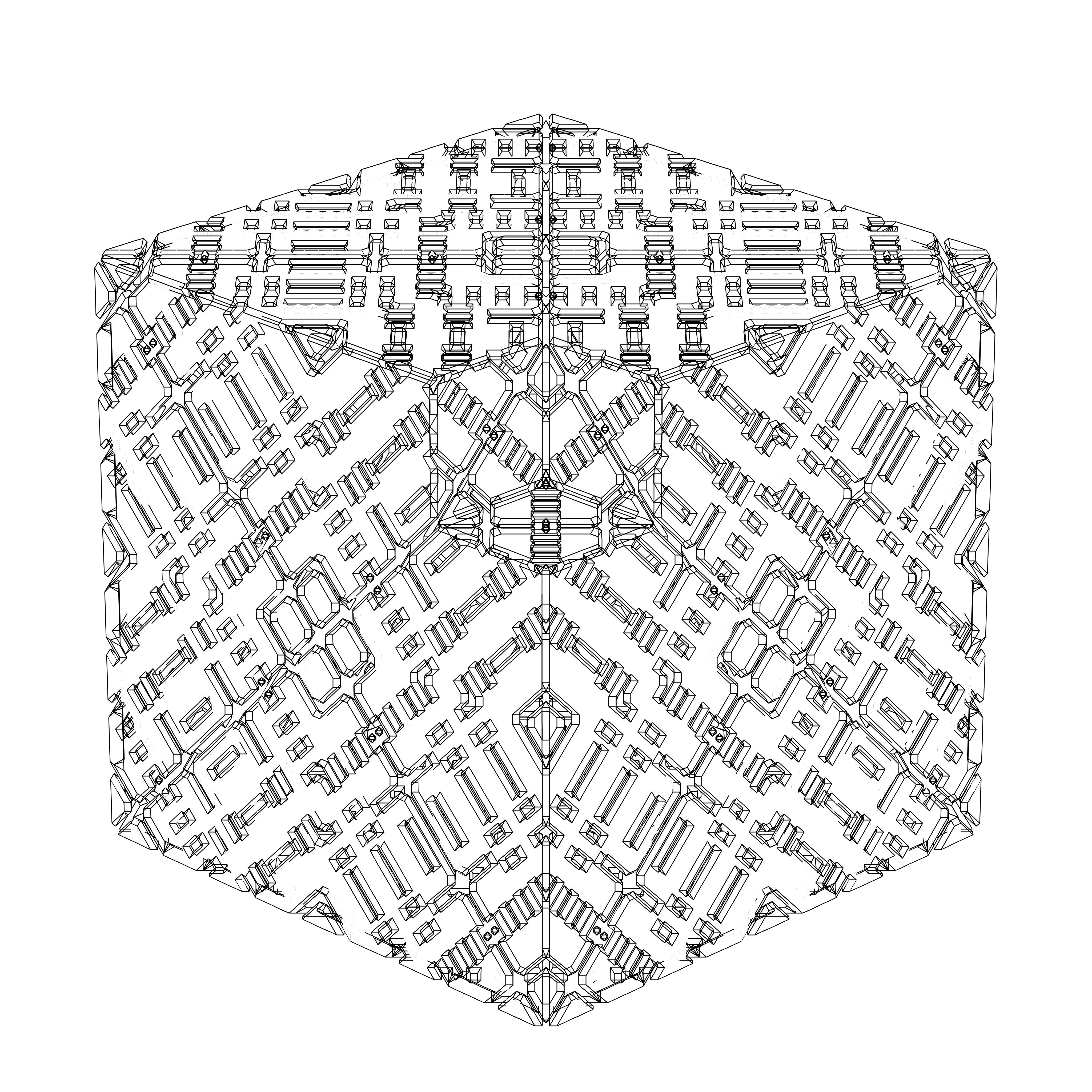 LL21 Alien Art Cube #154 static NFT preview