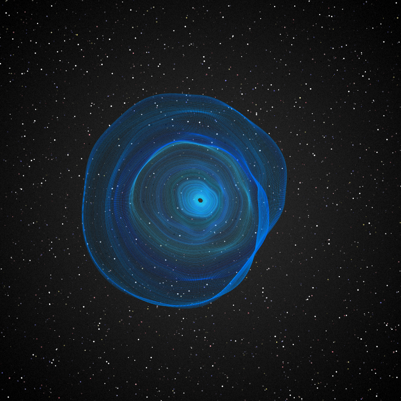 Supernova #76 static NFT preview