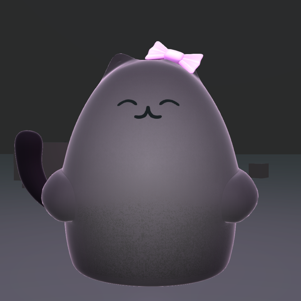 Glow Kitties #16 static NFT preview