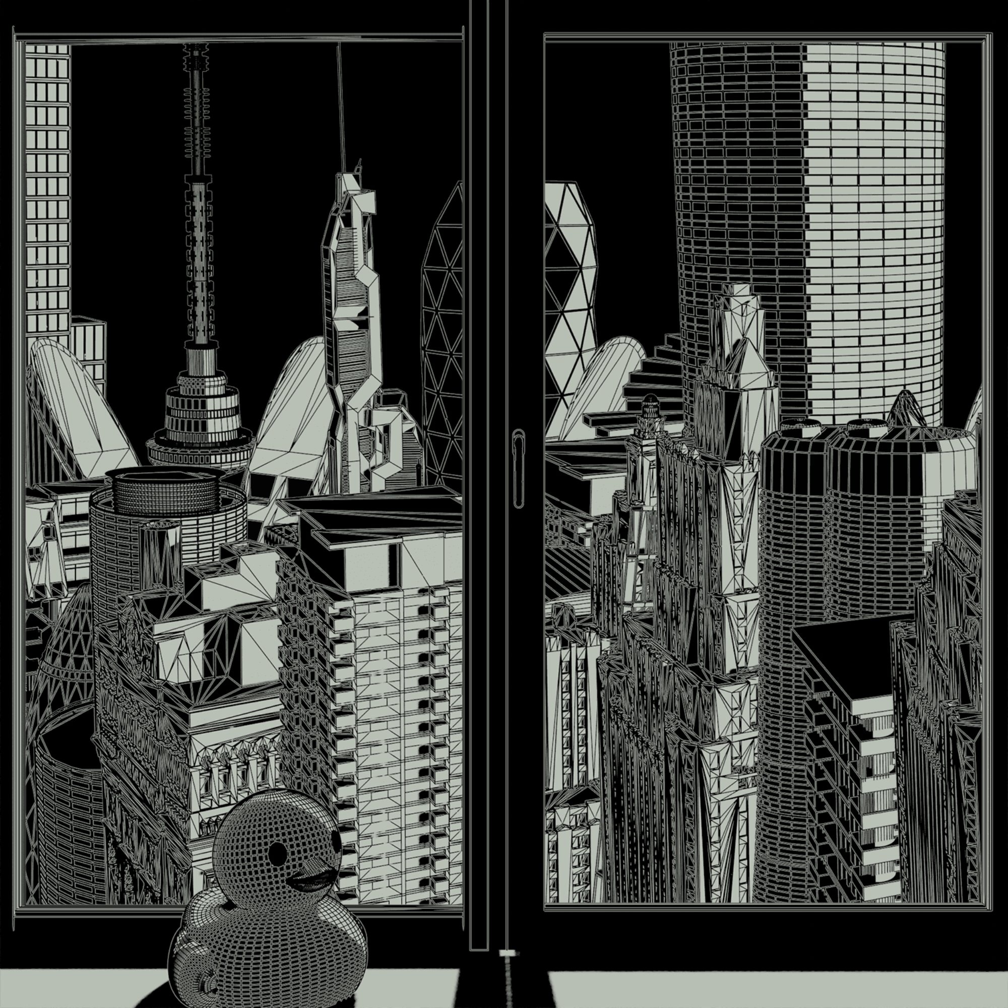 City View #287 static NFT preview