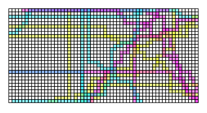 Grid Walkers #100 static NFT preview