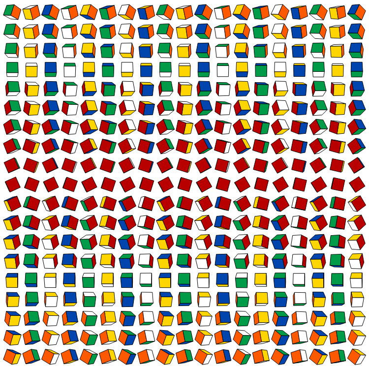 rubikVoxels #128 static token preview