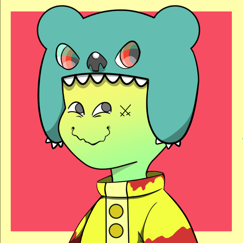 Jelly dudes #1011 static NFT preview