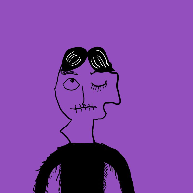 rANDOM HUMAN CLUB TEZ #45 static NFT preview