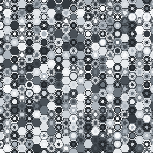 Hexagons #48 static NFT preview