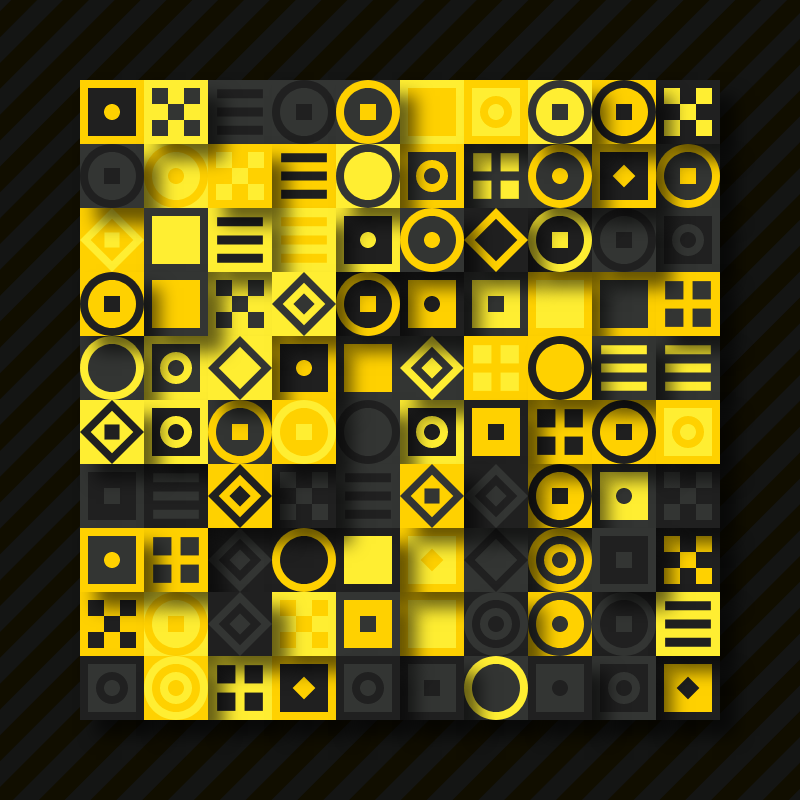 Simple Patterns #73 static NFT preview