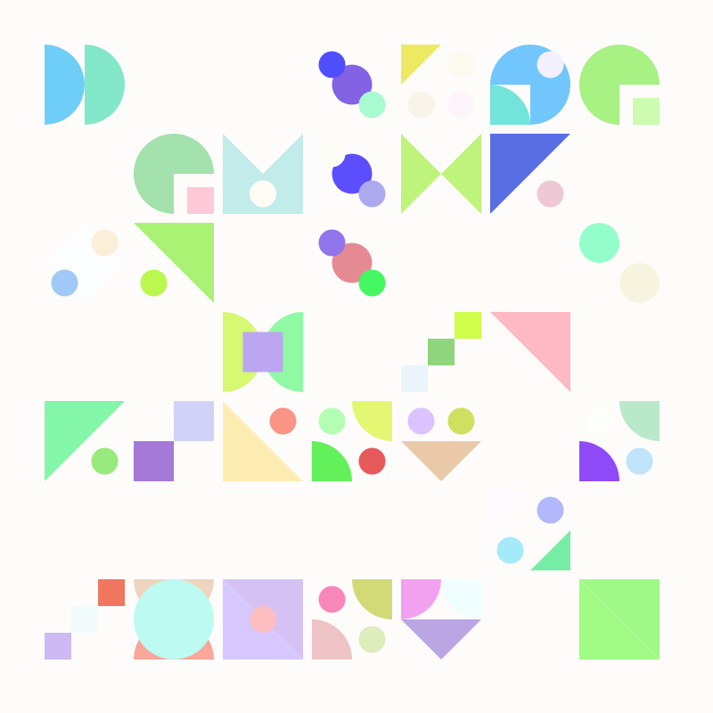 Confetti Shapes #48 static token preview