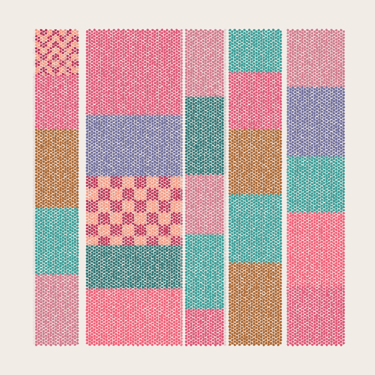 Influence no.4: Linear Composition #100 static NFT preview