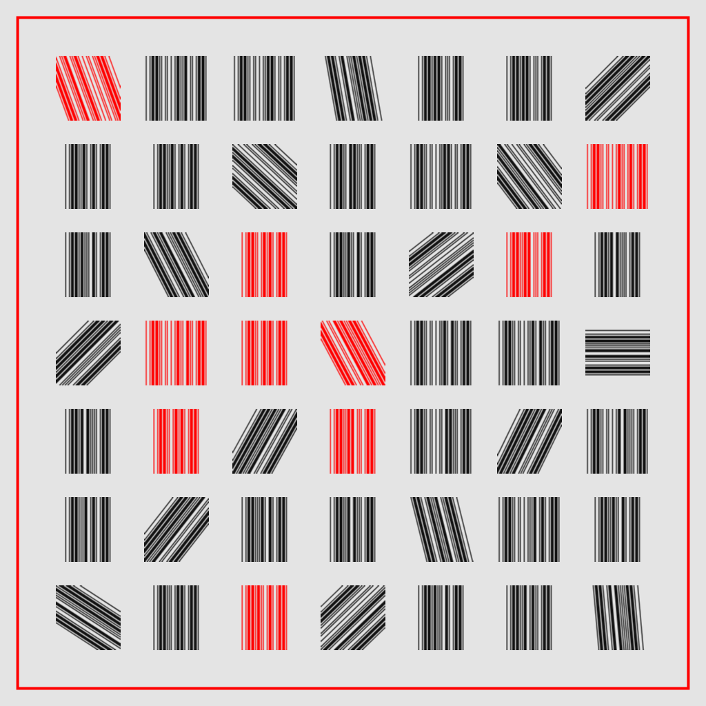 barcode(fxhash) #149 static token preview