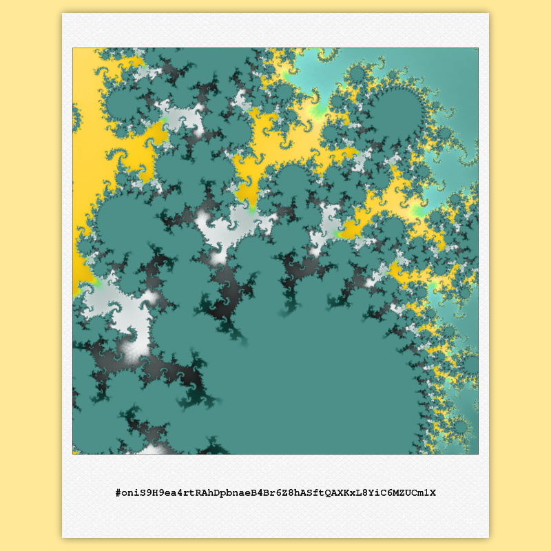 Mandelroid #174 static NFT preview