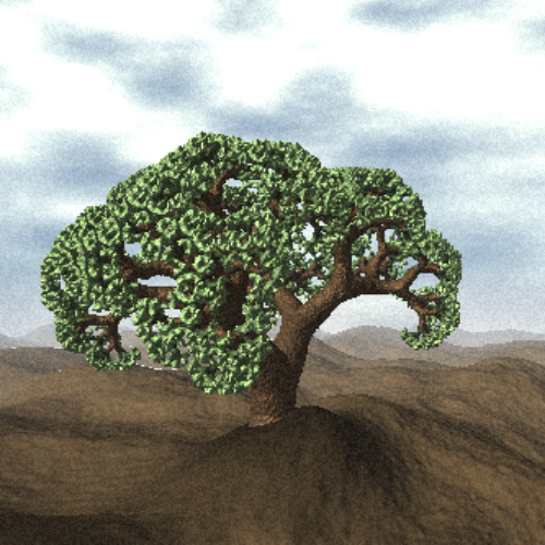 Lonely Tree #28 static token preview