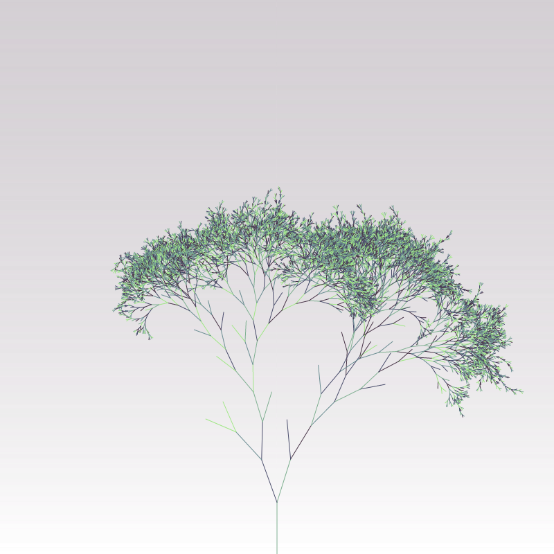 Hash Branches #139 static NFT preview