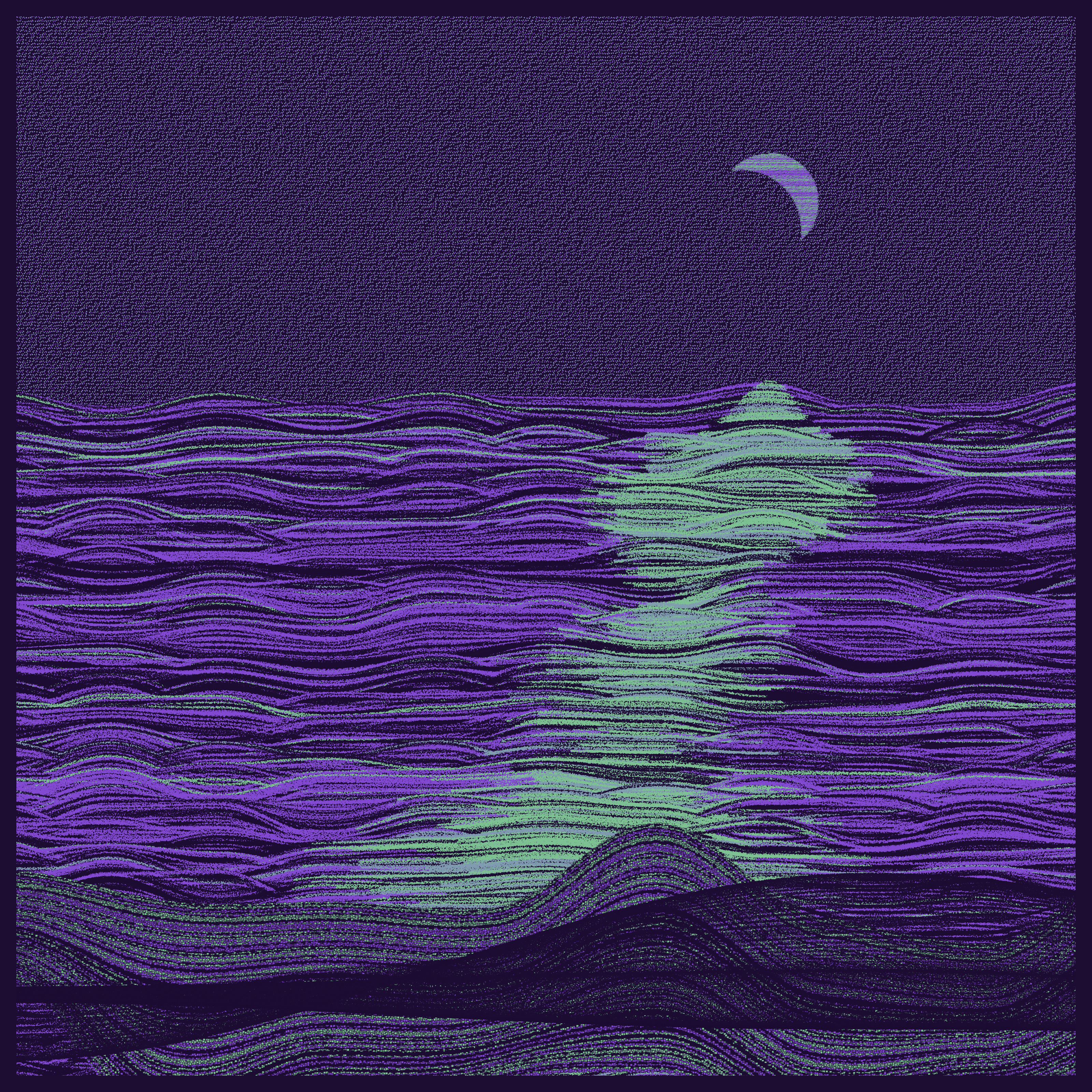 Moonlit Sea #215 static token preview