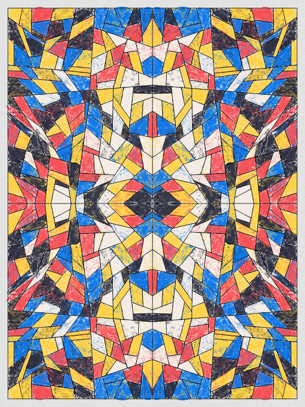 Abstract Tiles #64 static NFT preview