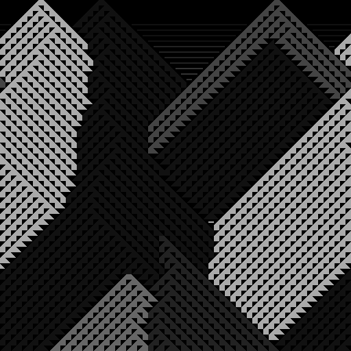 Cellular Mountains #48 static token preview