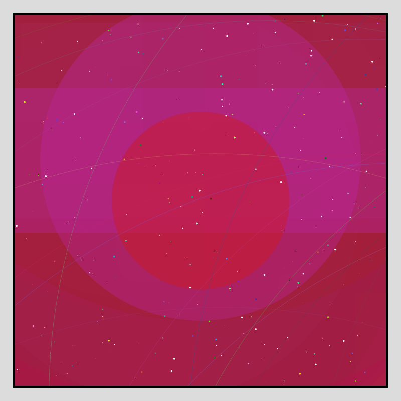 Color Field Starry B #19 static token preview