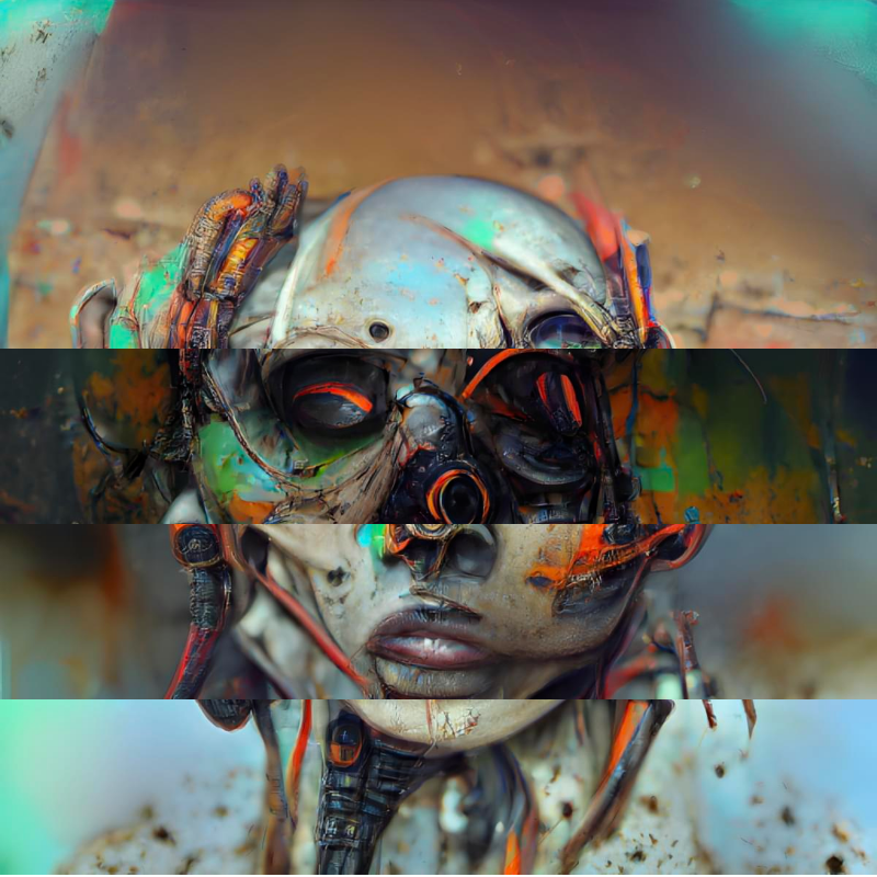 Sliced: Zomborgs #1 static token preview