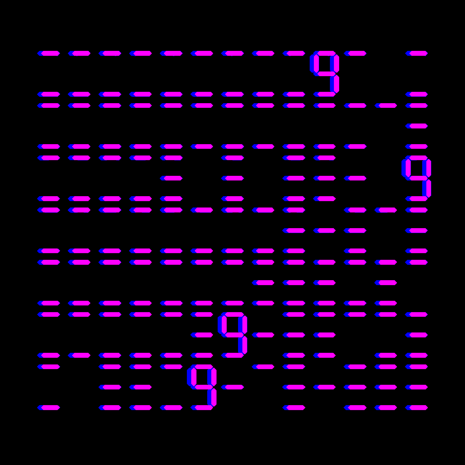 Digits #567 static NFT preview