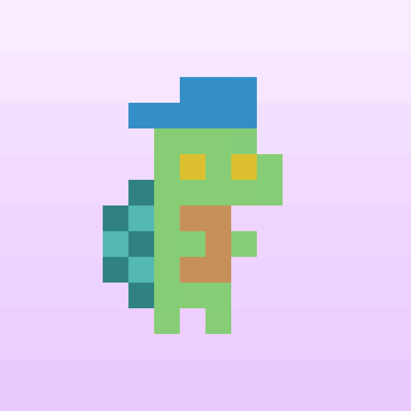 Tiny tortoises. #544 static token preview