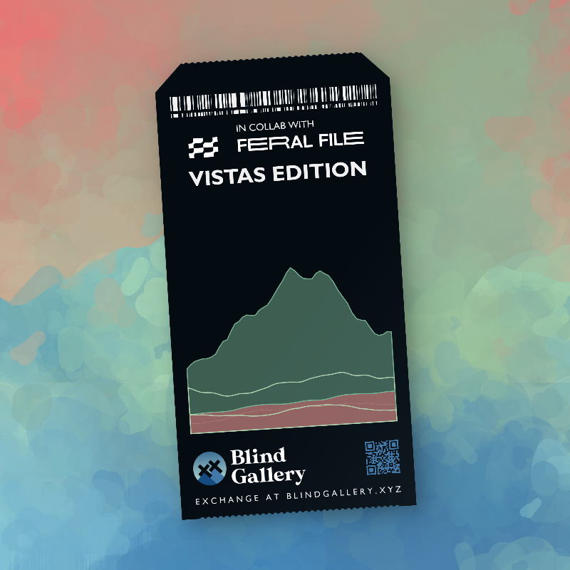 Blind Gallery Mint Pass (Vistas Edition) #115 static NFT preview