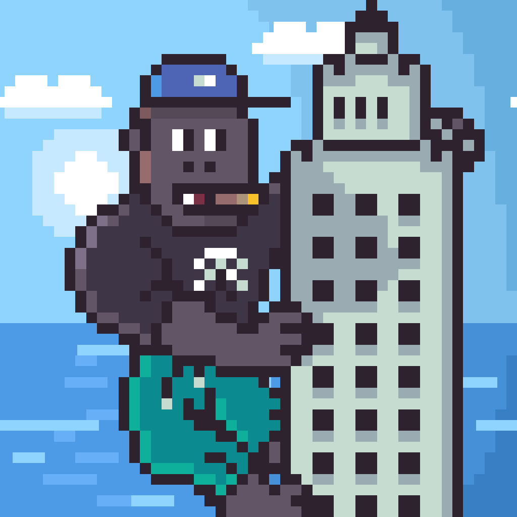 pixel-kong #14 static token preview
