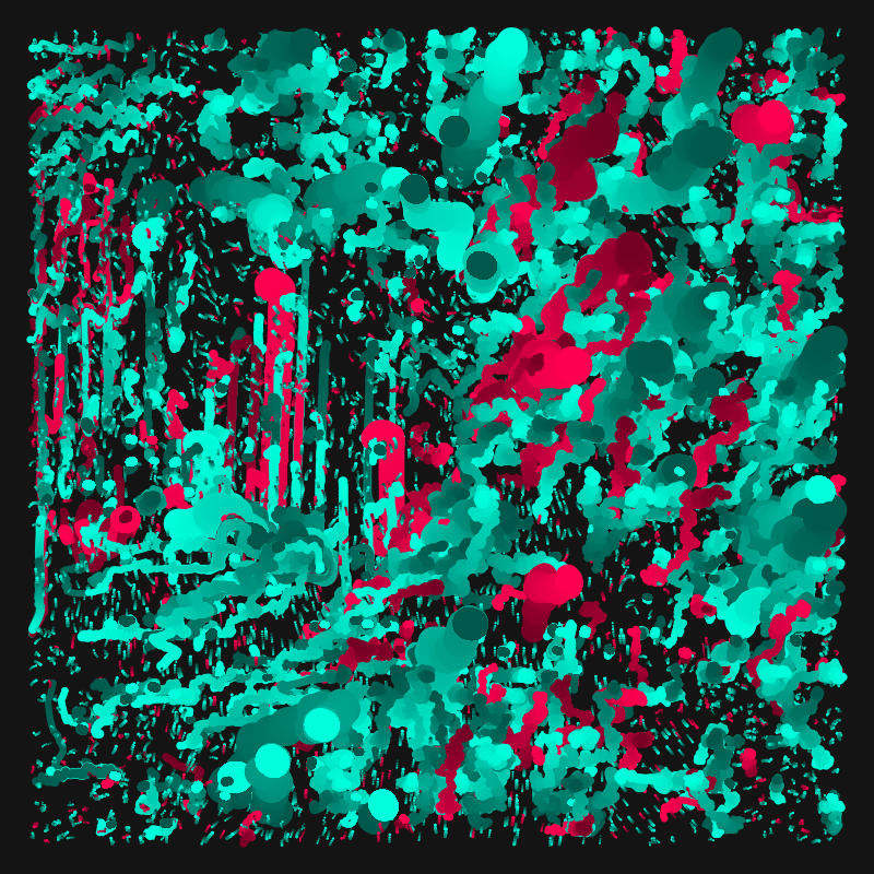 Chaos Theory (Painting Machine) #75 static NFT preview
