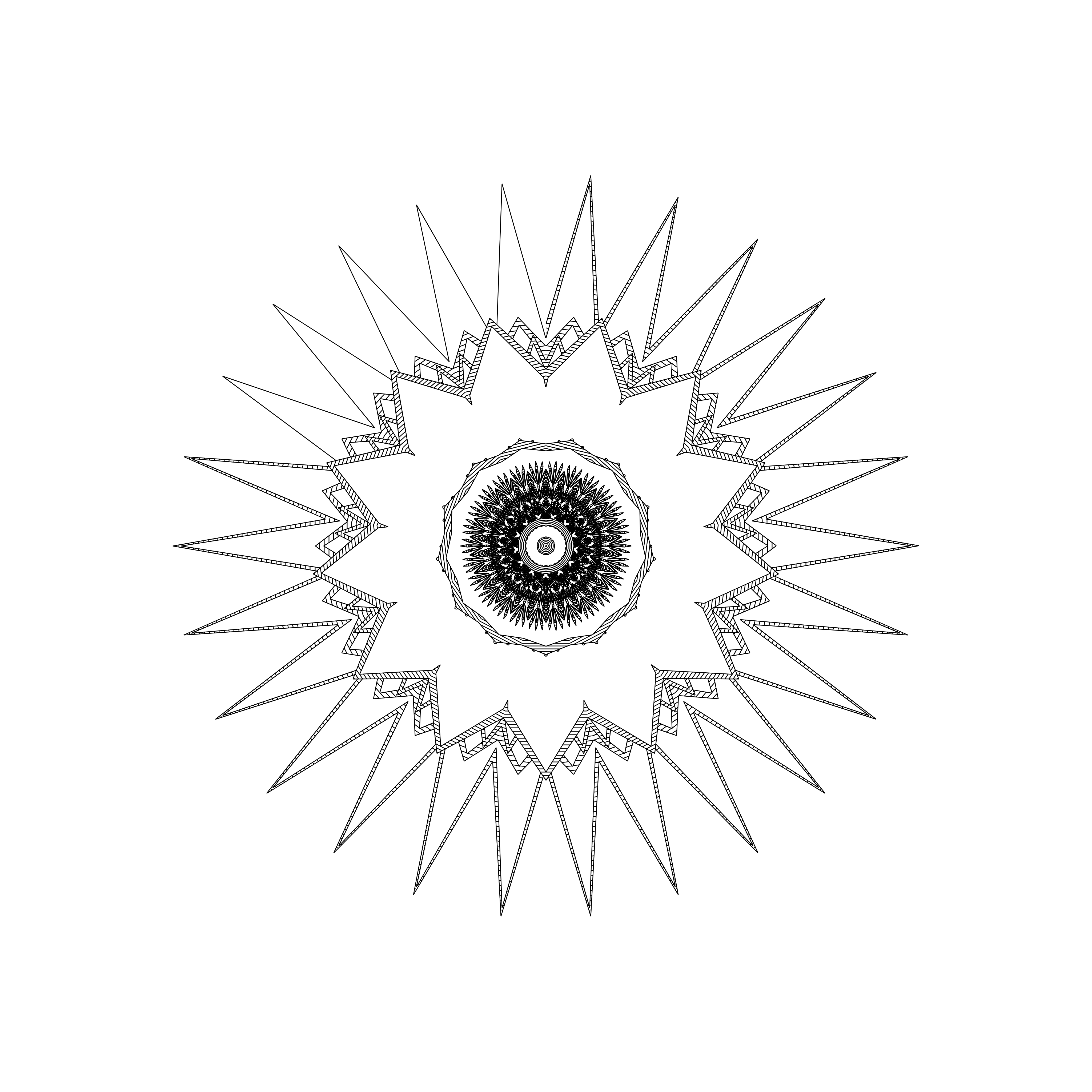 LL21 Mandala #135 static NFT preview