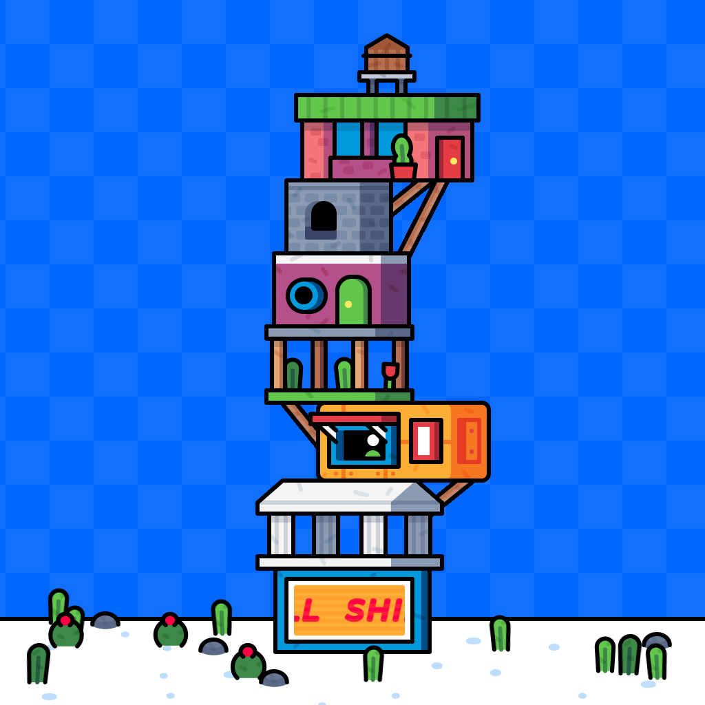Towerverse #206 static token preview