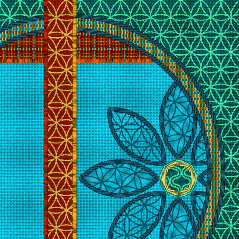 Patched and Mended #76 static NFT preview