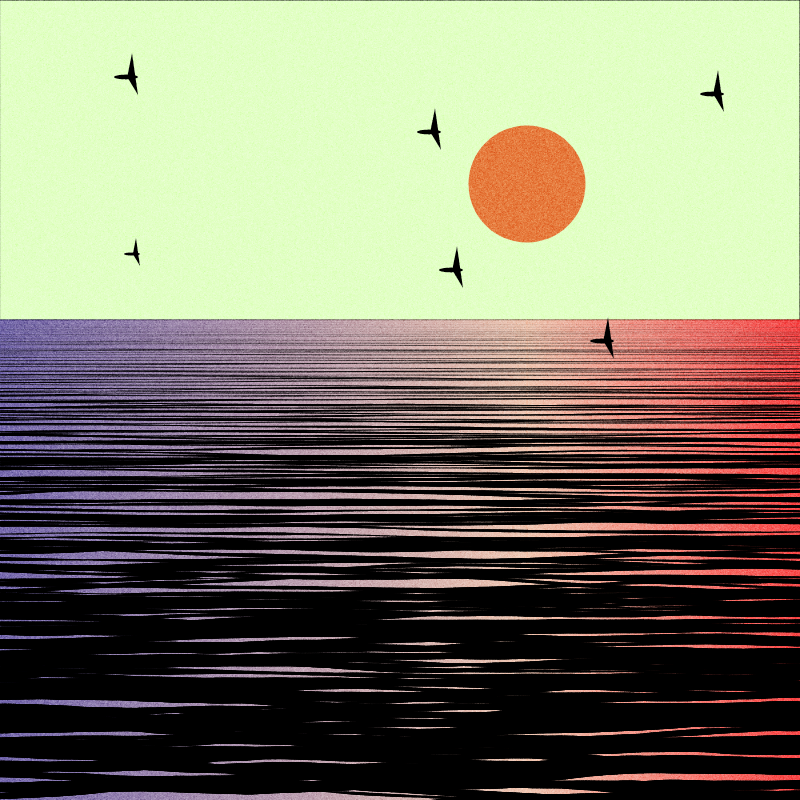 Coastal Waves #11 static NFT preview