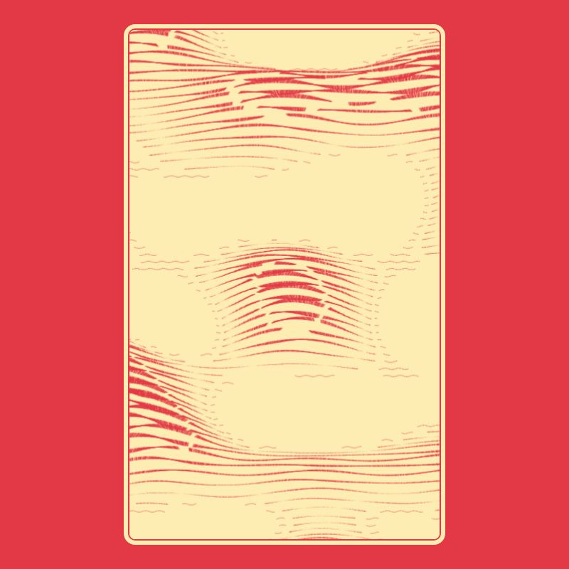 Topographic Playing Card #19 static token preview