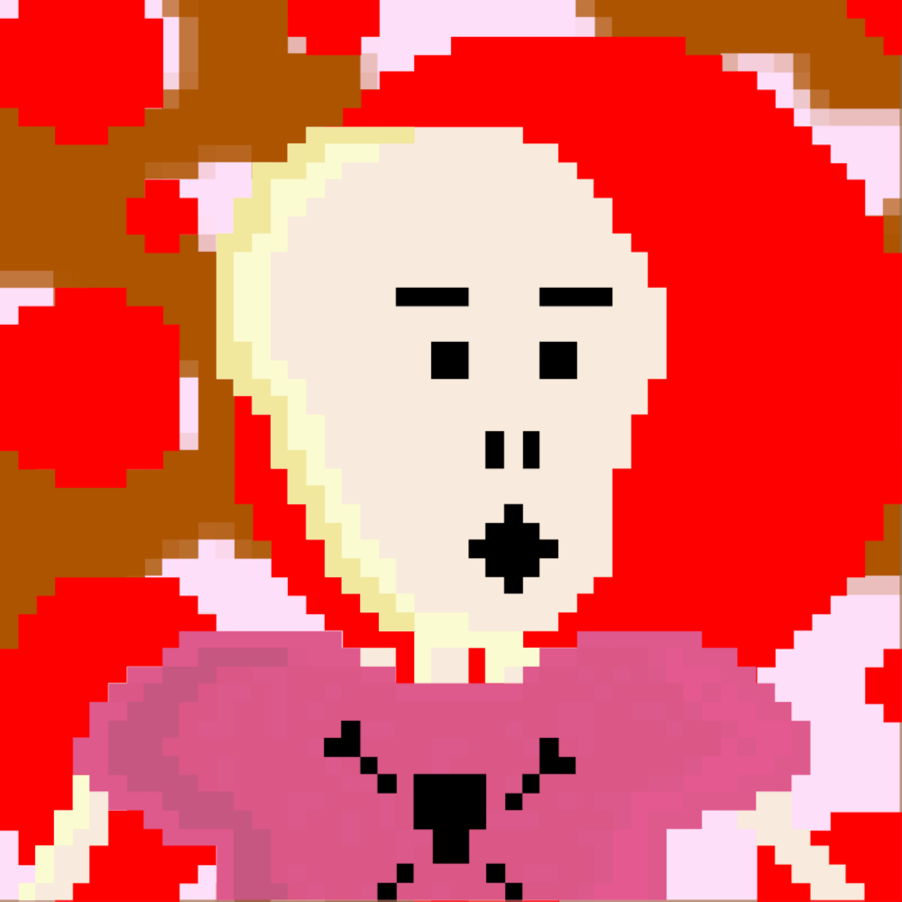 PIXEL SKULLETTI 1 #256 static NFT preview
