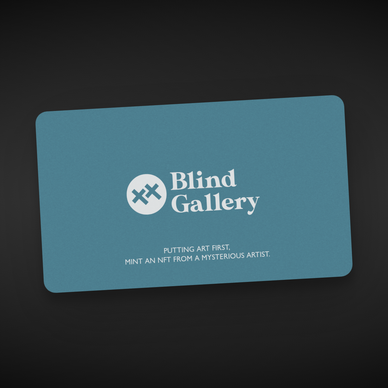 Blind Gallery Club Membership #206 static token preview