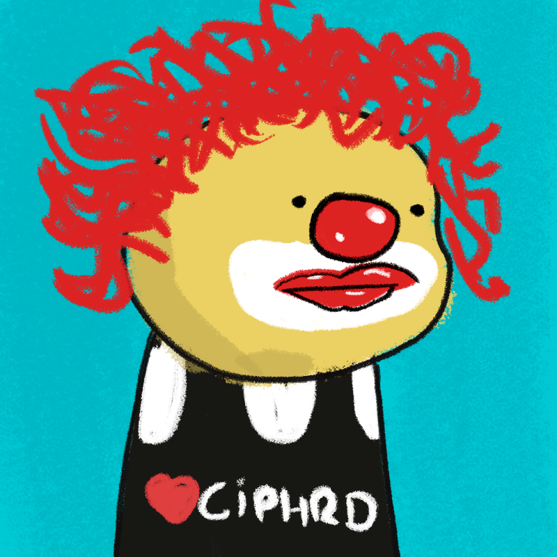 Peculiar clown #41 static token preview