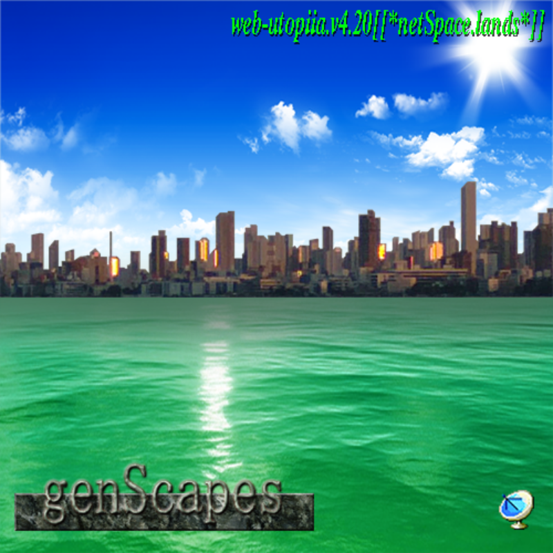 genScapes #40 static NFT preview