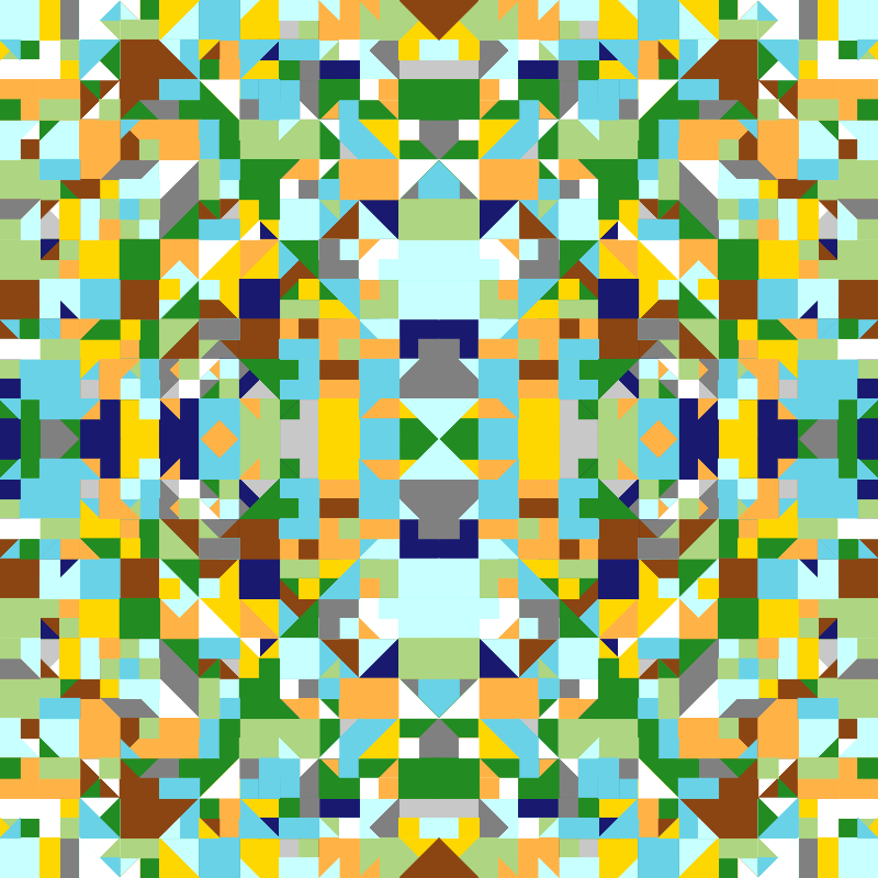 Patchwork Geometry #171 static NFT preview
