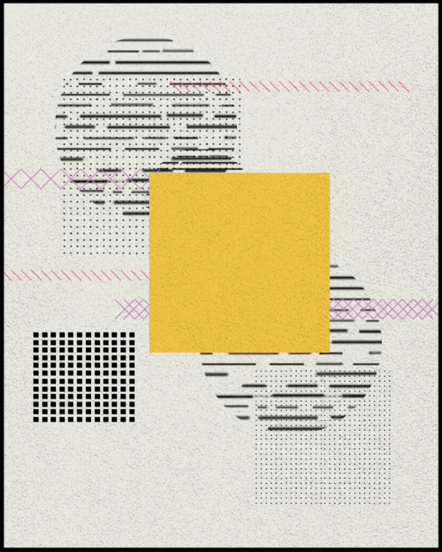 Dance of lines and shapes #25 static token preview
