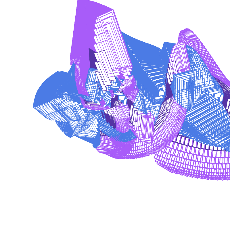Synthetic Spirals #76 static NFT preview