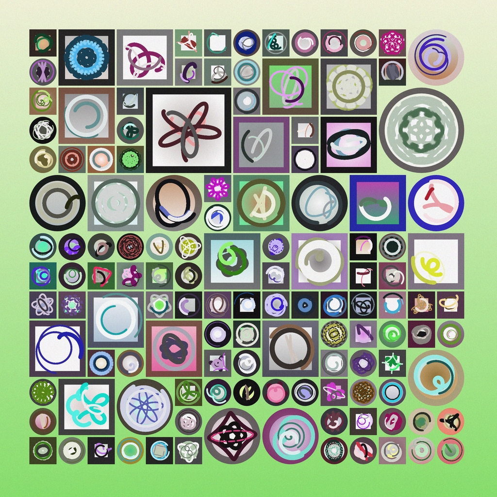Spirography #22 static token preview
