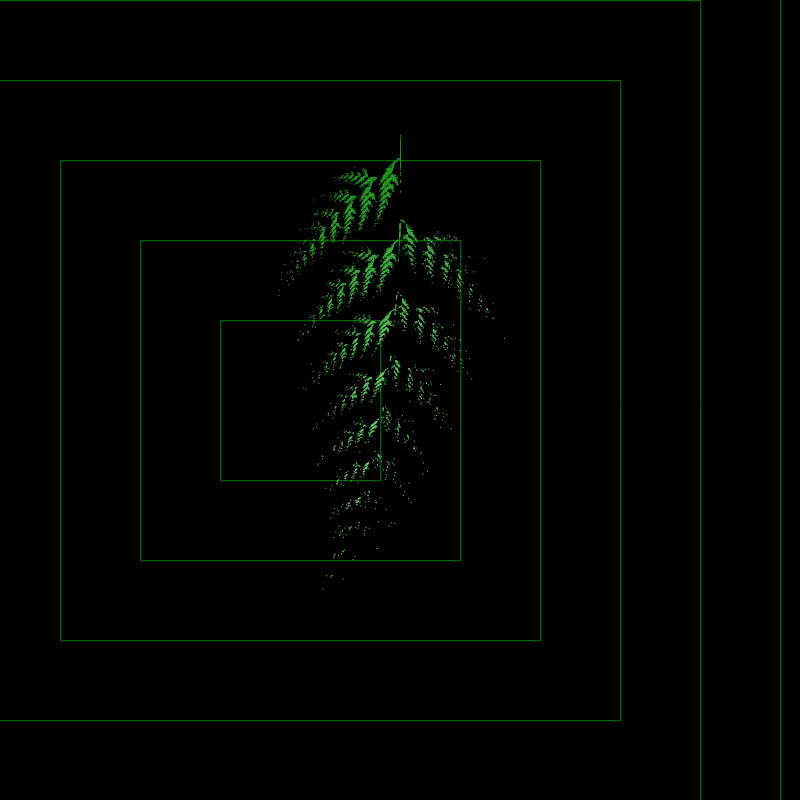 Fractal Leaves #38 static token preview