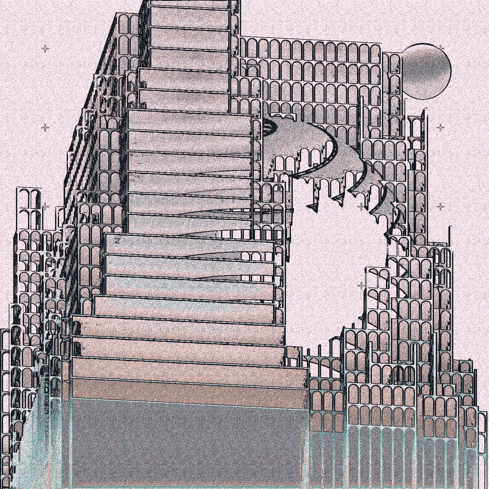 Brutalist #92 static NFT preview