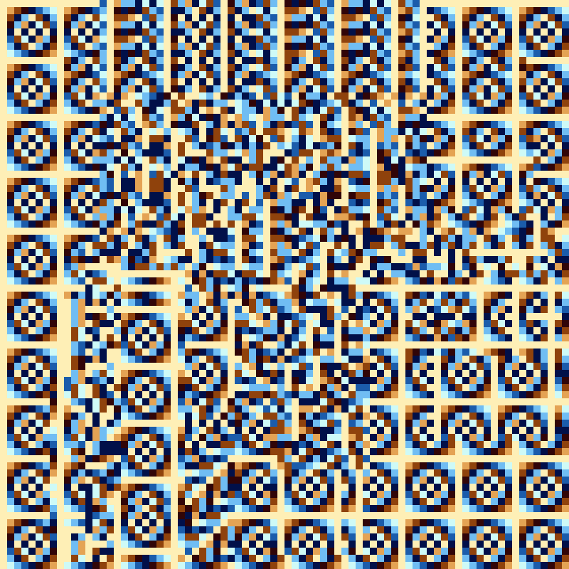 Mosaic #122 static NFT preview